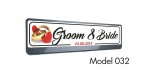 Placuta auto "Groom & Bride" (model nou!)